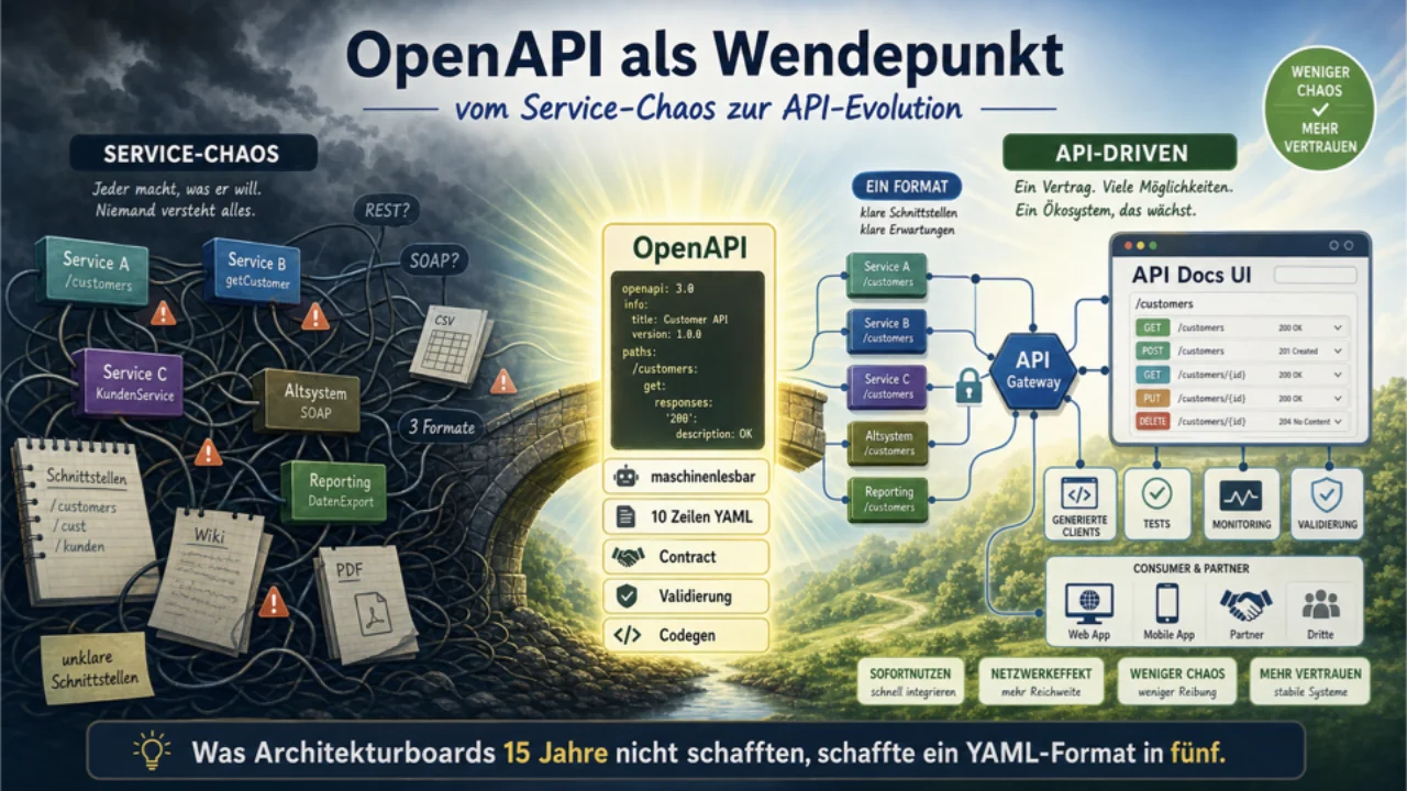 OpenAPI as the turning point from service chaos to API-driven